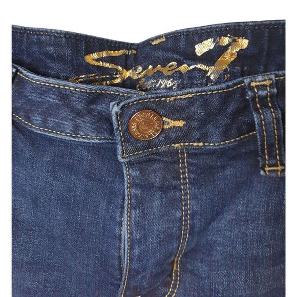 Seven7 Women's Jean Shorts 8 Weekend Denim Shorts Relaxed Size 8 NWOT - Picture 8 of 8